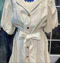 Faux Leather Dress
