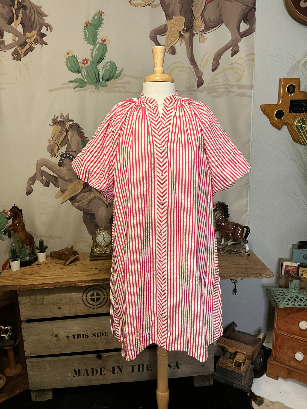Raspberry dress