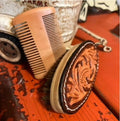 Men's Beard Brush and Comb set